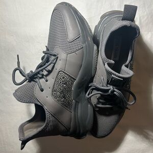 Steve Madden Charcoal Gray Sneakers